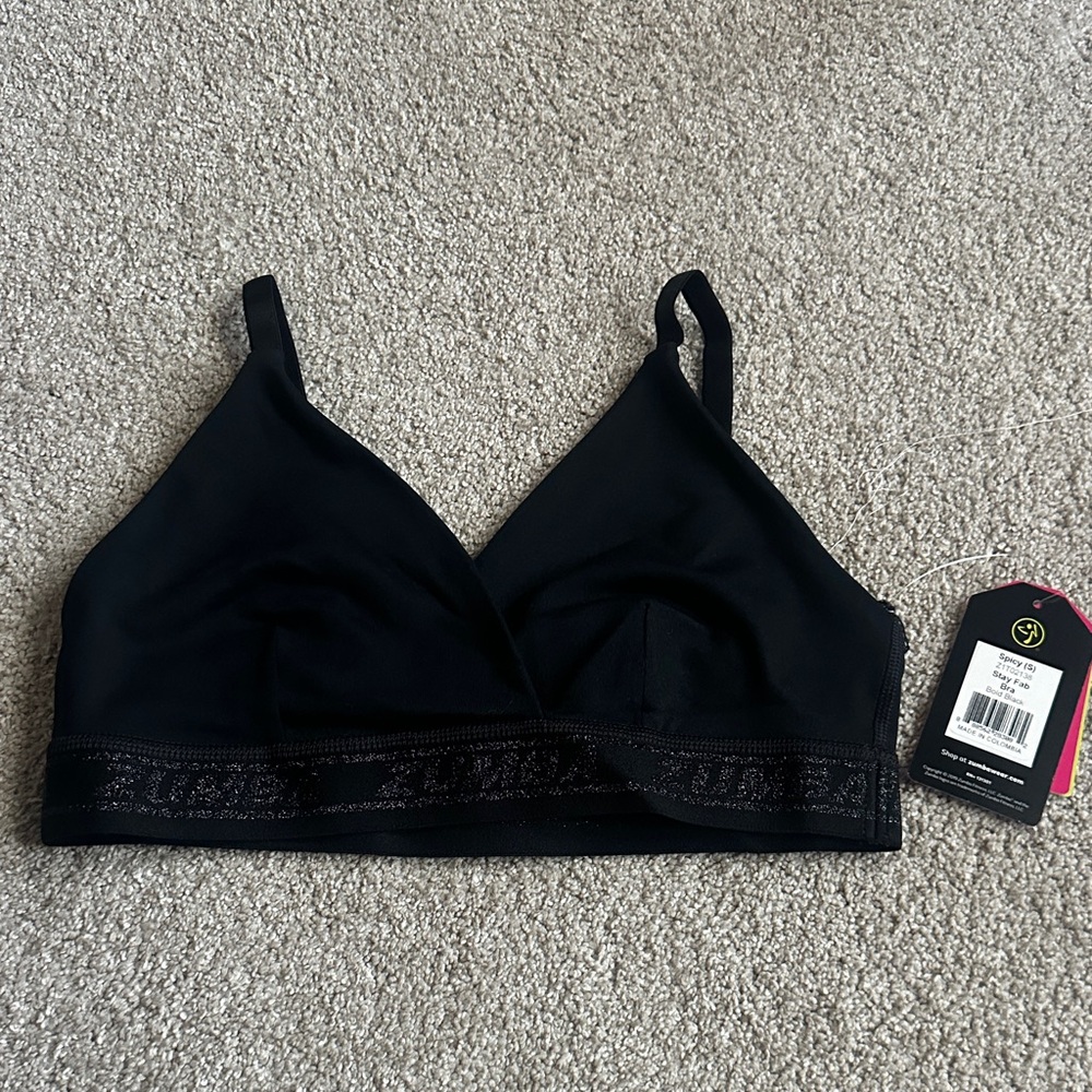 Zumba Fitness Black Women's Bra